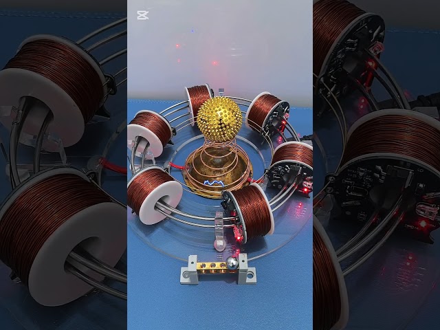 Electric How an Electromagnetic Cyclotron Ring Accelerator Works | Particle Physics Explained