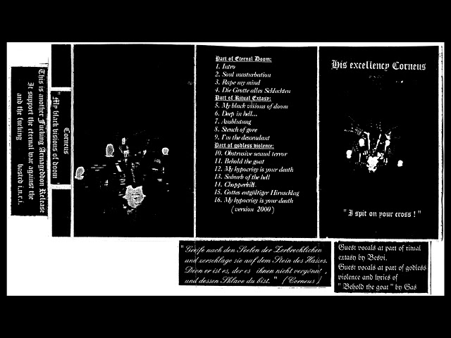 My Black Visions of Doom (2001) - Corneus (B.S.o.D)