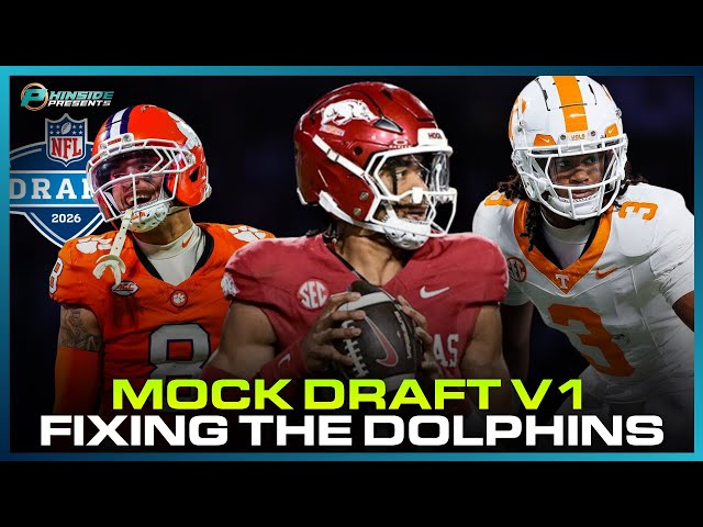 Miami Dolphins Mock Draft | Can We Fix The Dolphins In 7 Rounds?