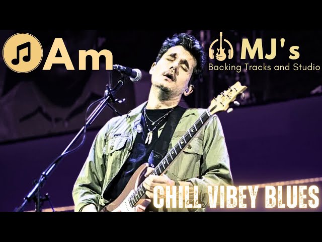 Slow Chill Vibey Blues in A minor | Backing Track Jam