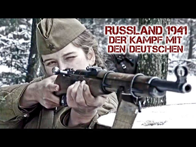 Russland 1941 Teil 2 – Der Kampf mit den Deutschen (Kriegsfilm, ganzer Film Deutsch, Actionfilme)
