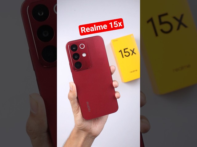 Realms 15x Unboxing 🔥 #realme15x #shorts #techdot