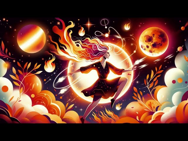 Zodiac Love Unveiled  Aries & Leo's Fiery Romance