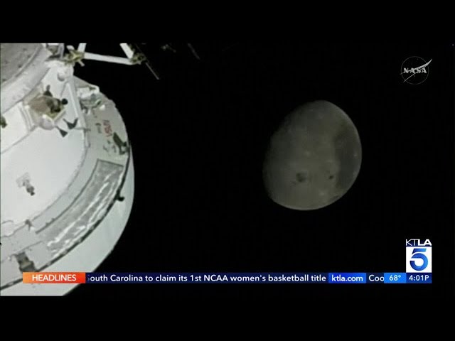 Artemis II makes historic pass around the moon