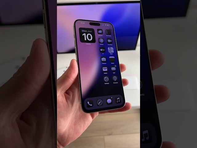 iOS 18 Home Screen Customization is Crazy!  No Jailbreak!