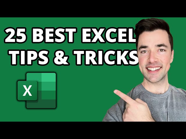 Top 25 Excel Tips and Tricks To Save You HOURS in 2023