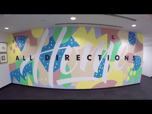 Compass | Office Mural