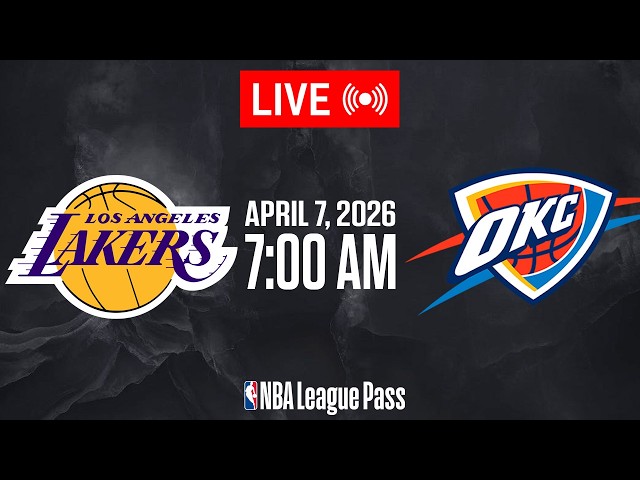 NBA LIVE! Los Angeles Lakers vs Oklahoma City Thunder | April 7, 2026 | NBA Today NBA 2K26 GAMEPLAY