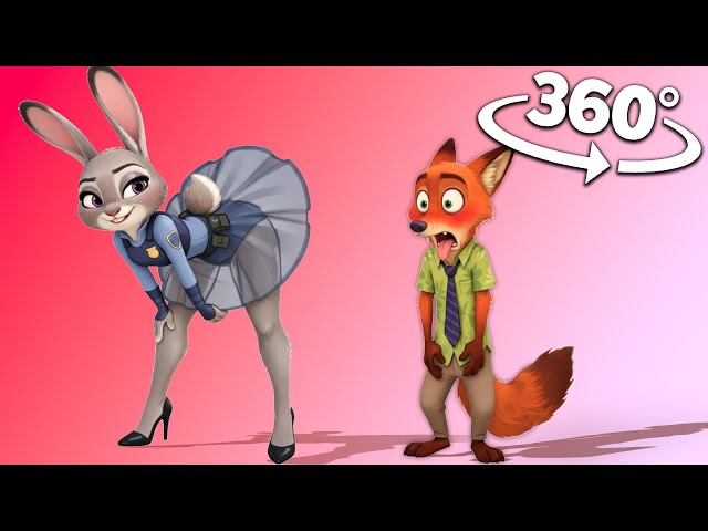 VR 360° Zootopia2: Movie Compilation 3 ! | VR 4K