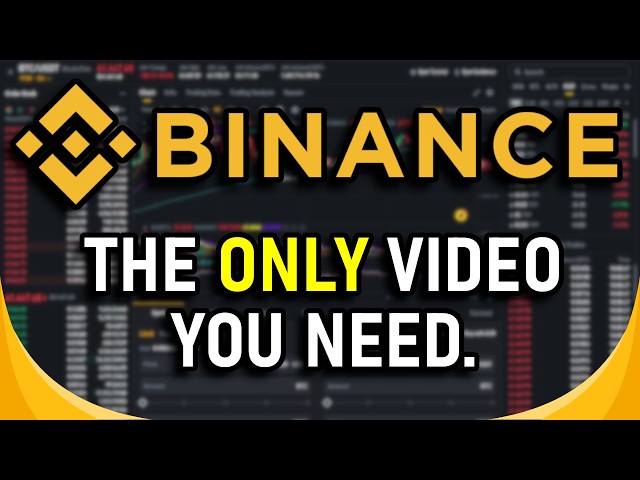 The ULTIMATE Binance Tutorial (2026) | How to use Binance for Beginners | Crypto Trading on Binance