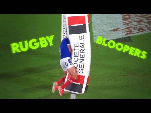 Bloopers & Funny Moments in Rugby in 2025!