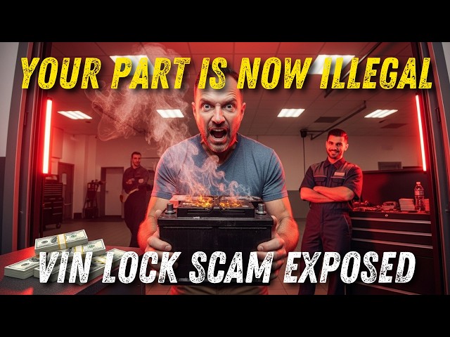 Why You Can't Fix Your Own Car Anymore (The Dealership Lockout Scam)