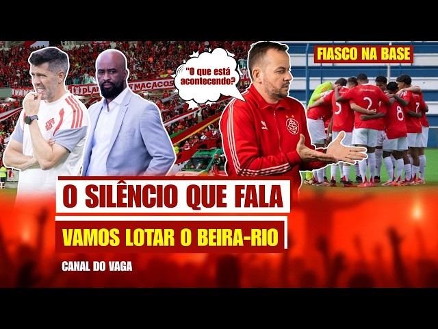 O SILÊNCIO DO INTER “FALA MUITO” | VAMOS LOTAR O BEIRA-RIO | FIASCO NA BASE