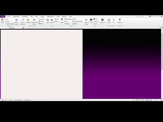 Live Music Sheet Arrangement