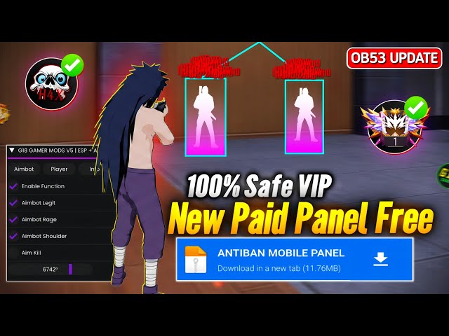 Free Fire Panel Mobile 🔥 FF Antiban Panel OB53 | Free Fire Hack New 😈 FF Injector 2026 | FF Panel