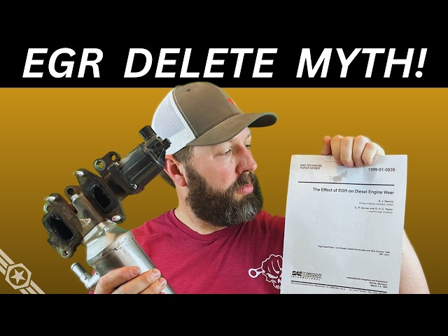 The TRUTH about EGR DELETES... Actual Science!