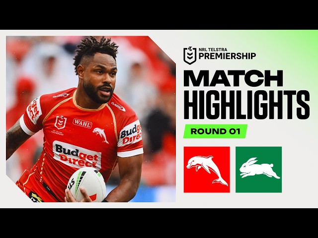 NRL 2026 | Dolphins v Rabbitohs | Match Highlights | Round 1