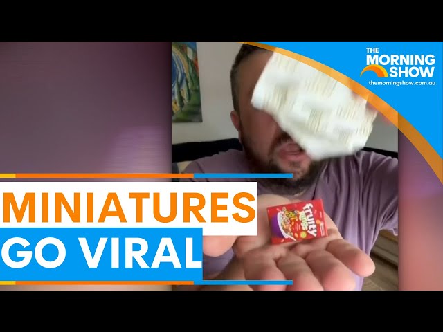 Christian Hull's tiny obsession goes viral | The Morning Show