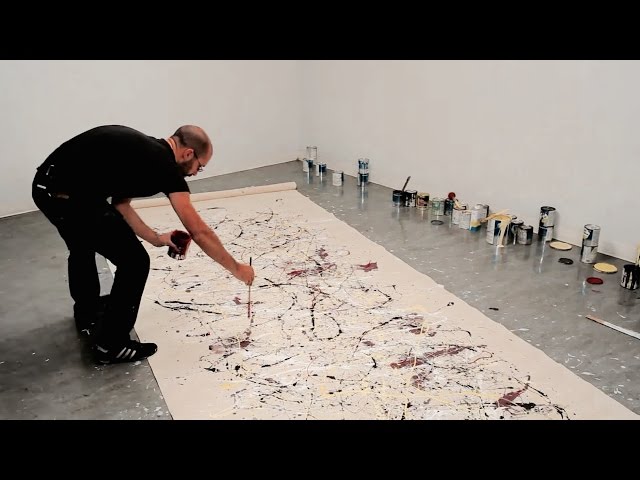 How to paint like Jackson Pollock – One: Number 31, 1950 – with Corey D'Augustine | IN THE STUDIO