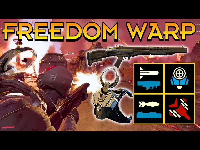 Helldivers 2 - Double Freedom and Warp Pack is my new FAVORITE loadout