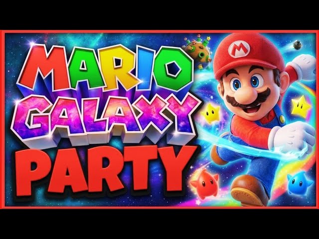 ⭐ Mario Galaxy Movie Party! ⭐ Brain Break ⭐ Just Dance