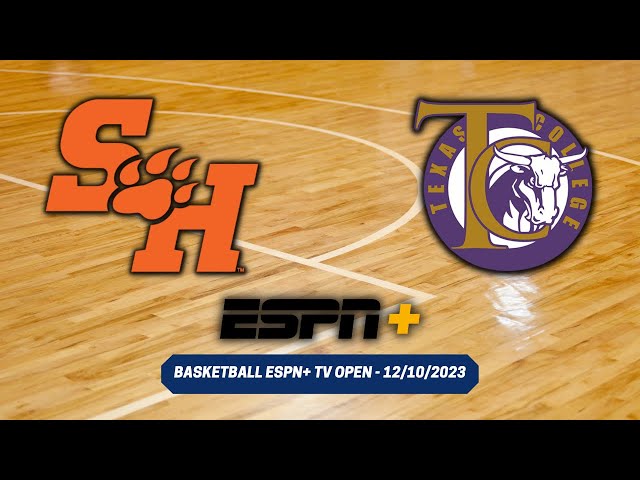 Sam Houston Bearkats vs. Texas College Steers - 12/10/23 ESPN+ TV Open (Women's Basketball)