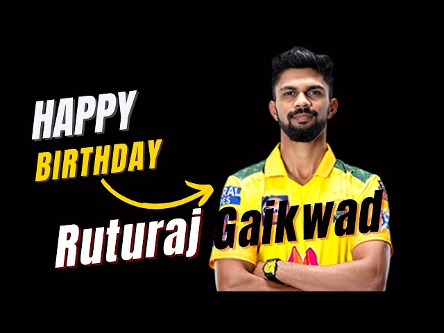 Who is Ruturaj? Ruthuraj Gaikwad | Birthday | Happy Birthday Rocket Raja | Shorts  #ruturajgaikwad