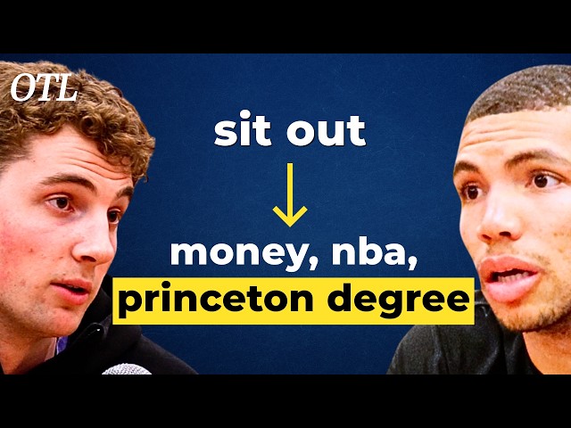 He Sat Out a Year of Basketball... for an Ivy League Degree