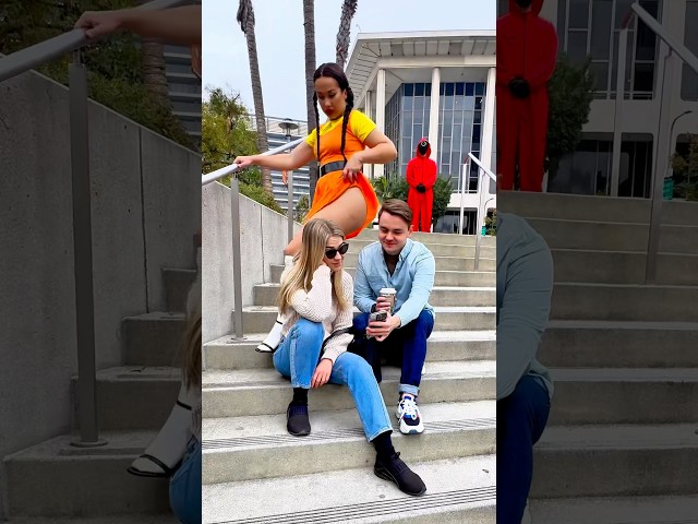 SQUID GAME SEASON 3: I want to sit down..😞🤷🏻‍♀️LA ELVÍRA #shorts #squidgame