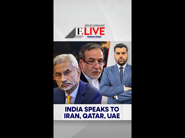 India Speaks To Iran, Qatar, UAE | Firstpost Live | N18G