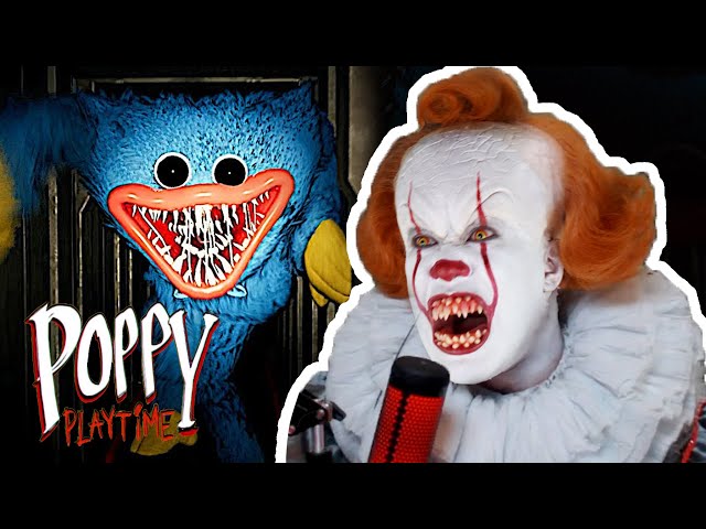 PENNYWISE PLAYS POPPY PLAYTIME! | Prince De Guzman Transformations