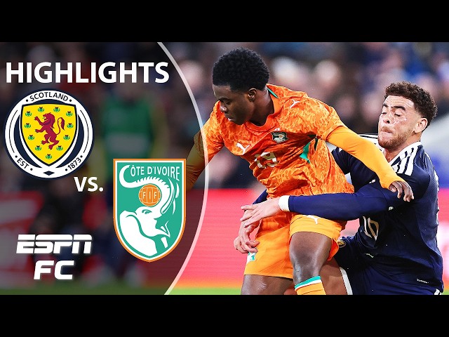 Scotland vs. Ivory Coast | Full Game Highlights | ESPN FC