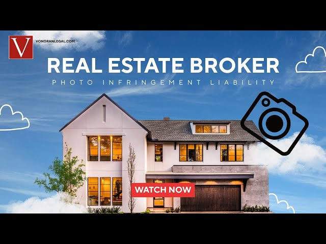 Broker Liability for Agent Using Unlicensed Images on Website