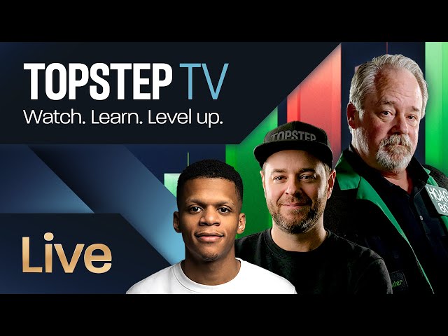 Topstep TV Live Futures Day Trading: Island in the Pit (4/8/26)