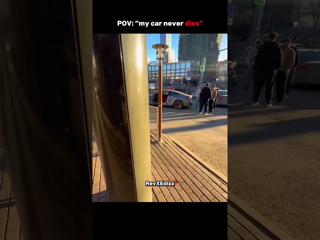 POV: “my car never dies”#shorts