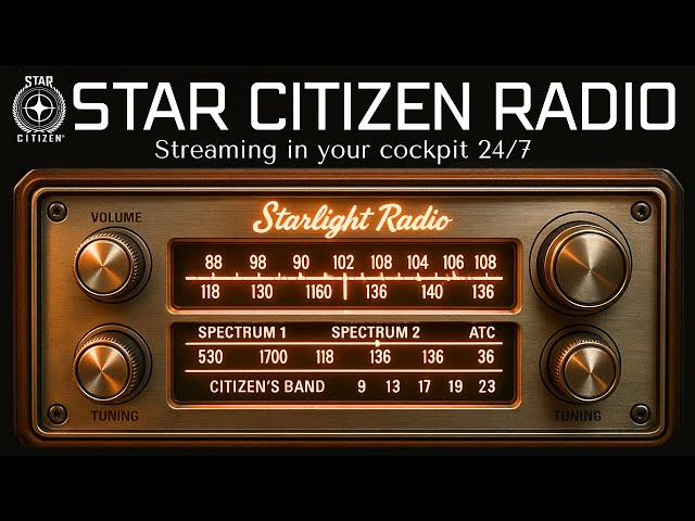 Star Citizen Cockpit Radio - 24/7 Live Stream - Thematic Star Citizen music to add immersion!