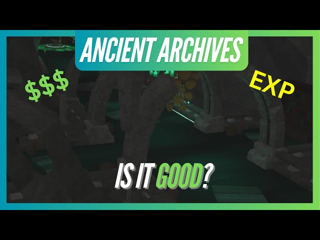 IS THE ANCIENT ARCHIVES ACTUALLY GOOD IN FISCH? | Roblox