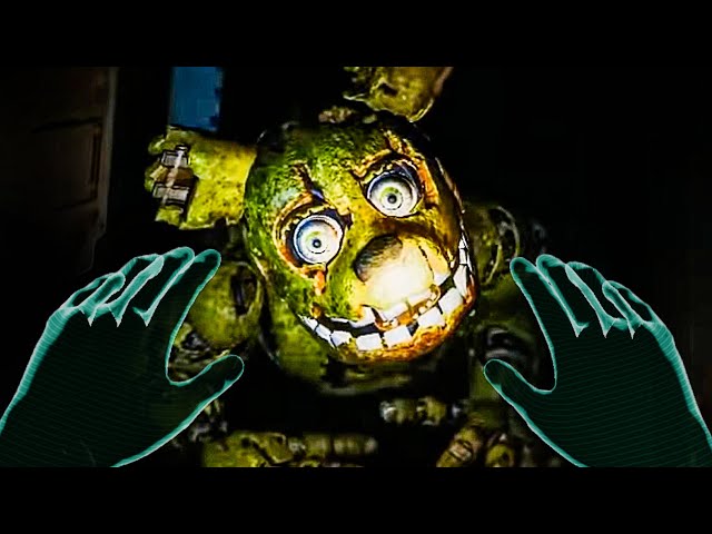 FNAF 3 VR Had Me PANICKING..