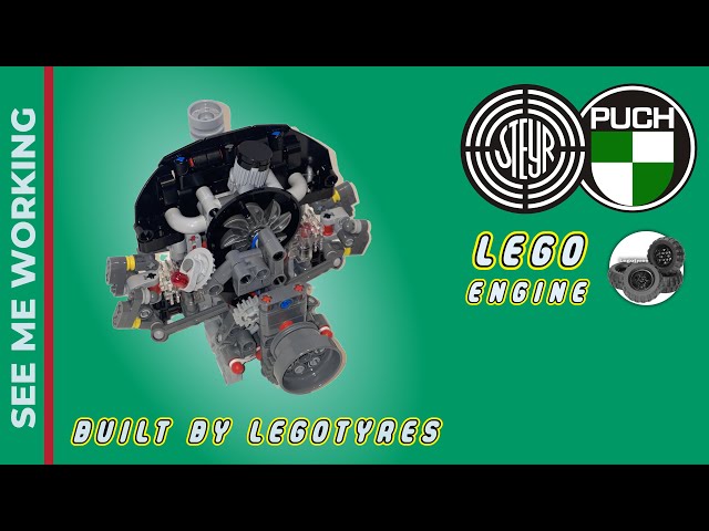 Steyr Puch 500 Lego Engine
