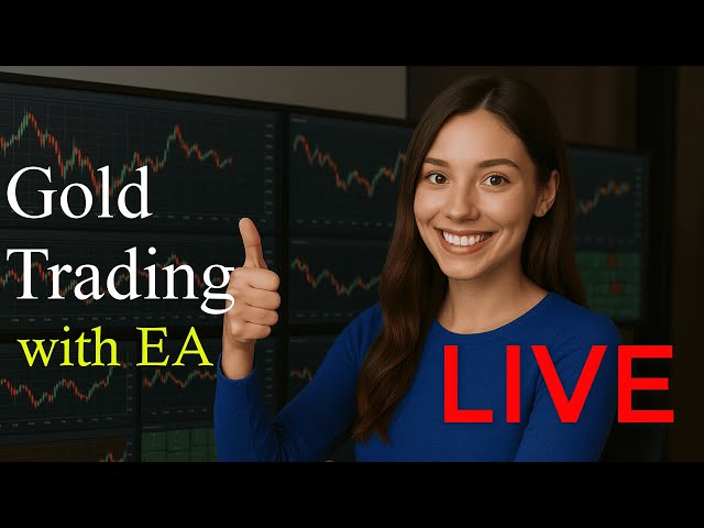 Live Gold (XAUUSD) Trading with EA bot | AI-Based Strategy