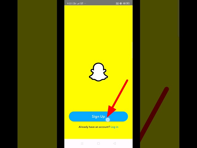 Snapchat ki account kaise banaye | how to create snapchat account  #shorts #youtubeshorts #viral