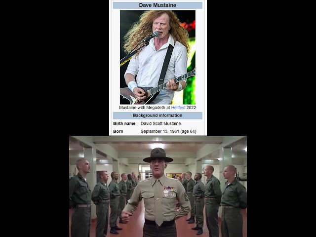 Happy Birthday Grandma Mustaine  #memes #metal #megadeth
