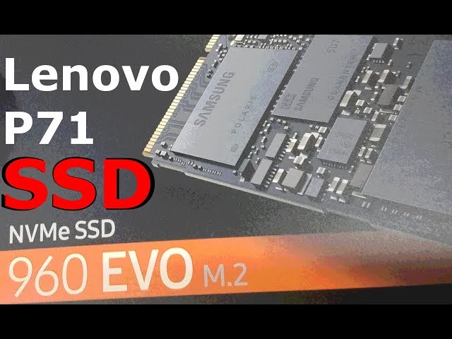 How to Install a M.2 SSD in a Lenovo ThinkPad P71 - Plus a Look at Other User Installable Components