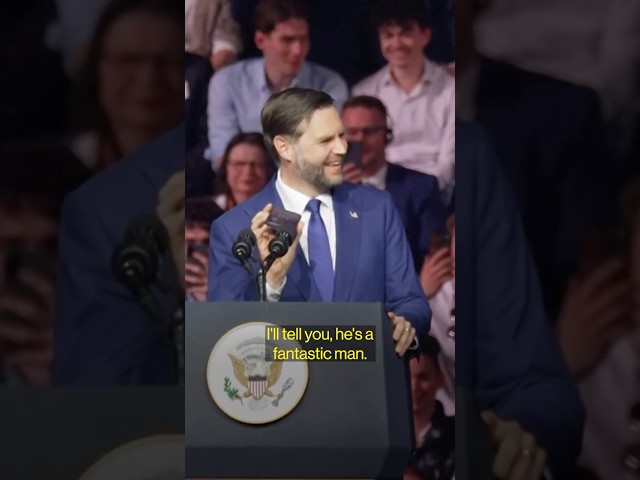 Vance Calls Trump on Speaker at Orban Rally in Budapest