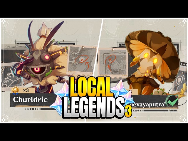 2 New Local Legends + Valiant Chronicles Guide | Mondstadt + Temple of Space【Genshin Impact】