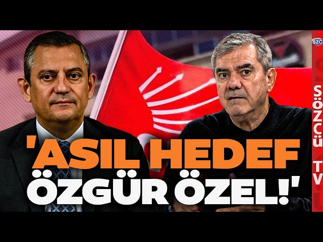 'There Will Be an Operation Targeting Özgür Özel': Yılmaz Özdil's Claim Will Shake Up the Country!
