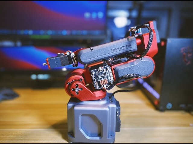 I made a DUMMY ROBOTIC ARM from scratch！