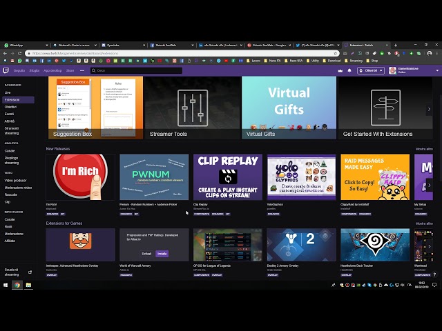 Twitch: Come monetizzare con Amazon e inserire dei link nei riquadri
