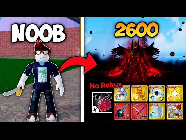 Noob To Max Getting 6 Permanent Fruit, CDK, Sanguine Art, Race V4, And Soul Guitar In Bloxfruits