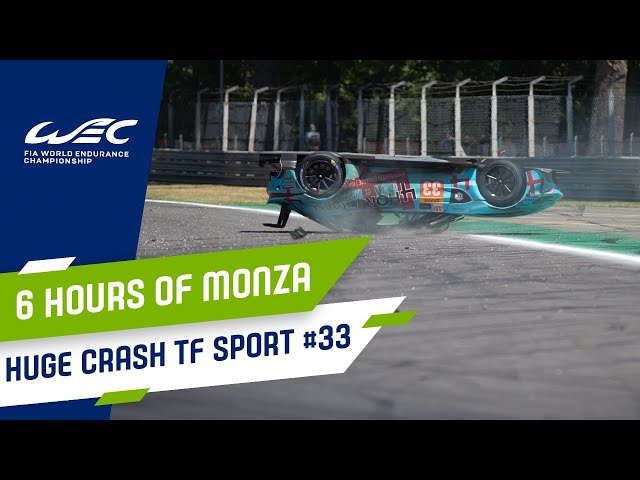 HUGE CRASH | Aston Martin TF Sport #33 | 2022 6 Hours of Monza | WEC
